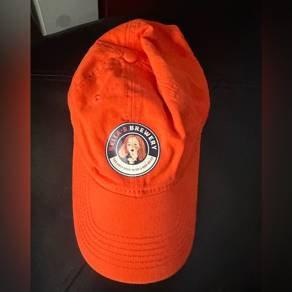 Orange Bella's Brewery Cap